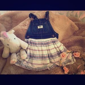 Toddler overall dress